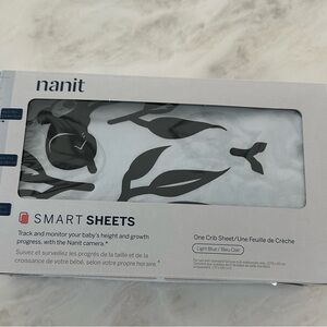 Nanit Smart Crib Sheets - Light Blue